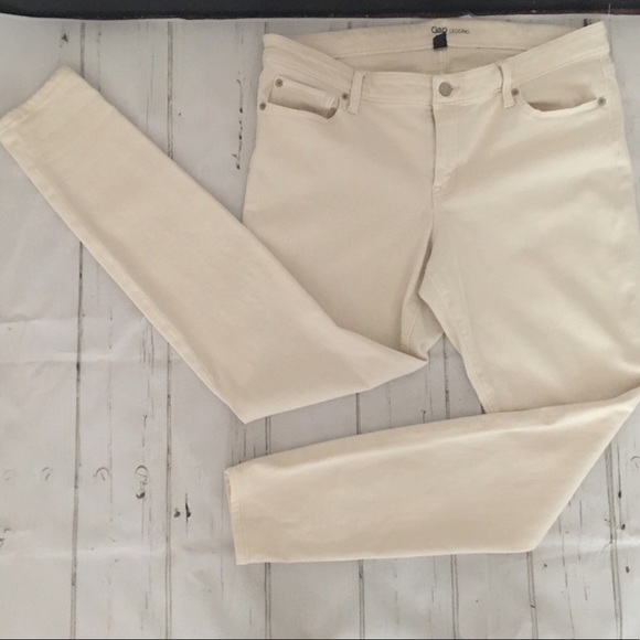 GAP Denim - GAP Legging Jeans Cream Beige